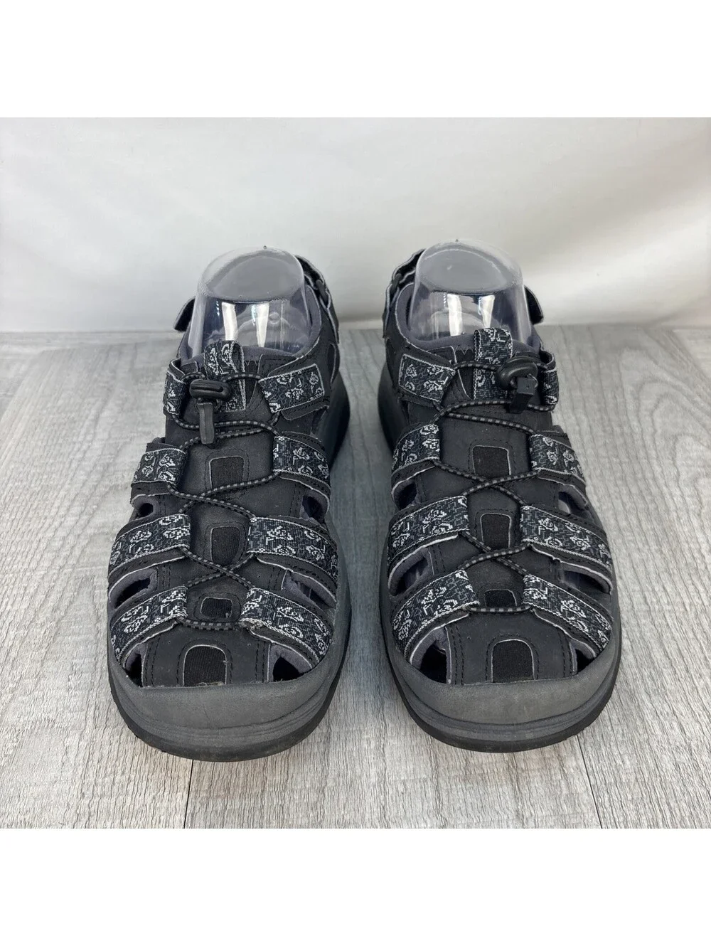 L.L. Bean Women's Sport Trail Sandals Grey Size 7.5 M